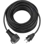 Brennenstuhl H05RR-F 3G1,5 - Pikenduskaabel - CEE 7/7 (SCHUKO) (M) - toiteallikas CEE 7/4 (SCHUKO)/CEE 7/7 (SCHUKO) (W) - 25,0m - Must (1161470)