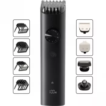 Xiaomi Grooming Kit Pro EU BHR6396EU – juhtmevaba ja juhtmega habemeajamiskomplekt 40 pikkuseastmega, sisaldab ninatrimmerit ja iseterituvaid terasid. Laetav liitiumioonaku, 90 min tööaega.