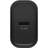 Seinalaadija OTTERBOX 20W USB-C USB-toiteedastusega, must (78-81338)