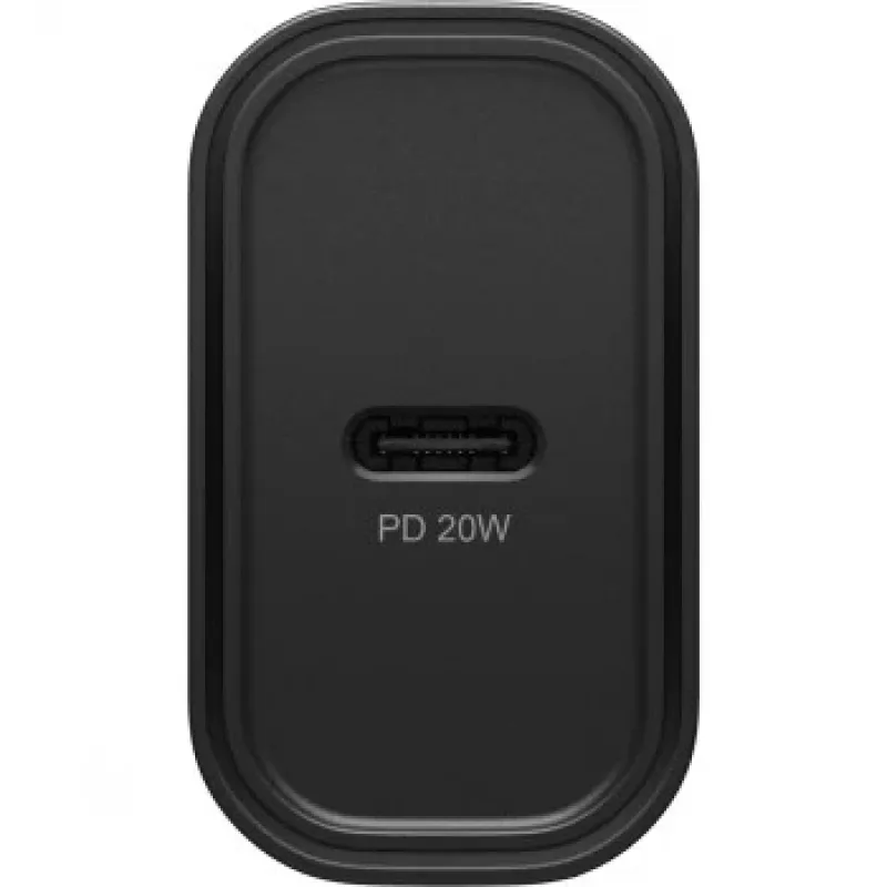 Seinalaadija OTTERBOX 20W USB-C USB-toiteedastusega, must (78-81338)