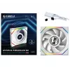 Fan Lian Li UNI FAN SL Wireless LCD 120 12 cm Valge 29.5 dB 50.08 cfm