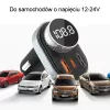Käed-vabad komplekt Awei C-843 Bluetooth 5.0 FM-saatja, USB ja USB-C ühendustega