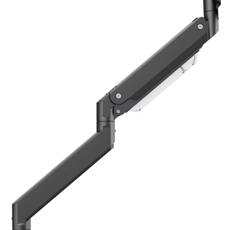 Maclean MC-968 Kahe käega monitori alus gaasivedruga 17-57 27 kg raskeveo täisliikumisega hoidik kinnitus Max VESA 200x200