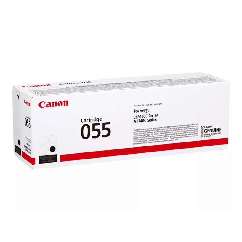 Canon 055 toonerikassett 1 tk Originaal Must