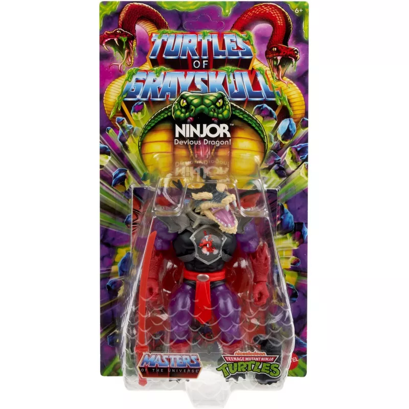 Action figure MATTEL MotU Origins TOG Core Mutated Ninjor kogumisfiguur JBN04