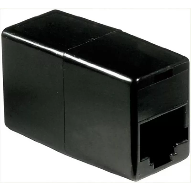 Basetech ISDN-adapter [1x RJ45-pistikupesa 8p4c - 1x RJ45-pistikupesa 8p4c] Must (BT-1602088)