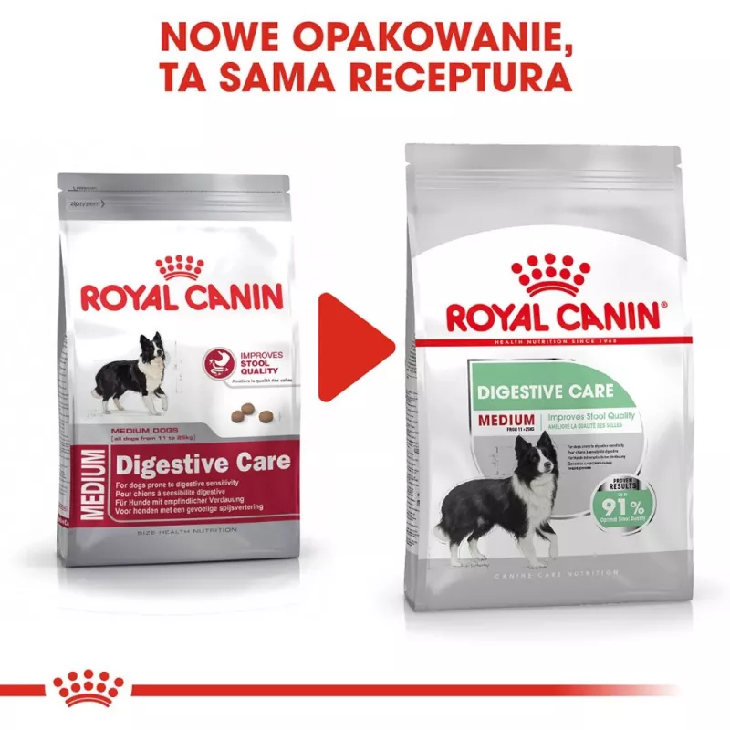 ROYAL CANIN CCN Medium Digestive Care - kuiv koeratoit - 3 kg