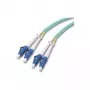 M-CAB - Patch-Cable - LC Multi-Mode (M) to LC Multi-Mode (M) - 3 m - Fiiberoptiline - Simpleks - 50/125 mikromeetrit - OM3 - akvamariinsinine