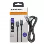 USB-kaabel Qoltec 52358 1.5 m USB-C must USB 2.0 0,48 Gbit/s