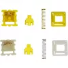 Mehaaniliste klahvilülitite komplekt Keychron Gateron Cap V2 Golden-Yellow G32 — 110 lülitit