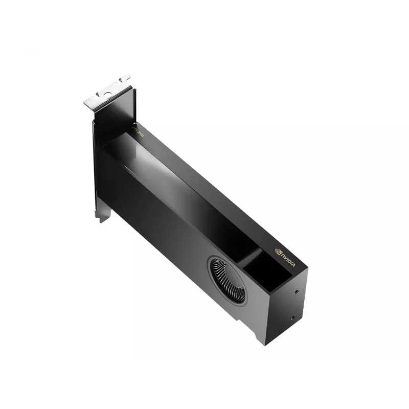 PNY NVIDIA 2000 Ada 16GB madala profiiliga, PCIe 4.0 X16, kahe pesaga, 4x Mini DP 1.4a, 16 GB GDDR6 ECC 128-bit, HDCP 2.2, HDMI 2.0, väike kast