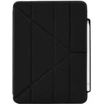 Pipetto Origami No3 Pencil Shield Case Must, Apple iPad 10,2-tolline 7. põlvkond (2022)