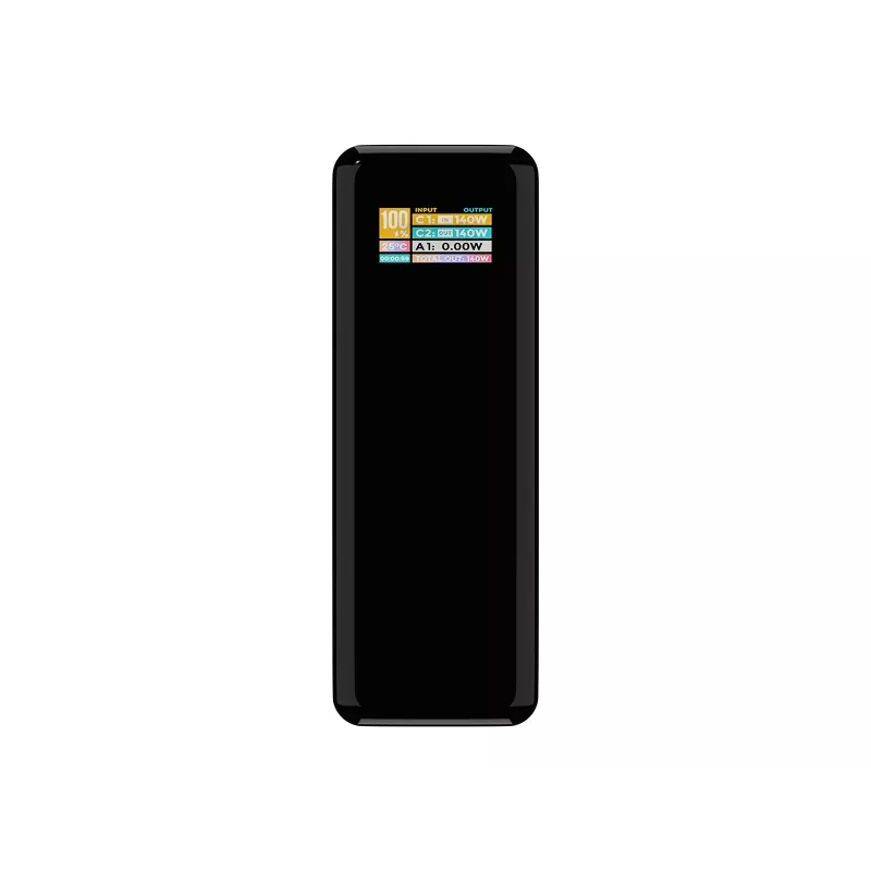 Power bank BLOW AIR99.9 27000mAh PD 140W LCD — 2× USB‑C, 1× USB‑A, 27000 mAh, 140 W kokku