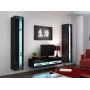 Cama riiul VIGO NEW 180/40/30 must/must läikiv