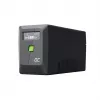 UPS Line-Interactive roheline Cell 6,5 kVA, 360 W, 2 vahelduvvoolu pistikupesa, 12 V 7 Ah VRLA, USB, torn, must