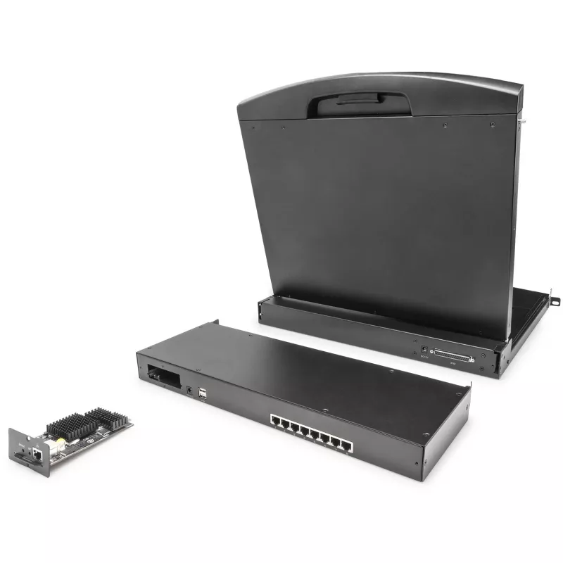 DIGITUS Professional DS-72216 - KVM-lüliti - 16 x KVM-porti - riiulisse paigaldatav (DS-72216)
