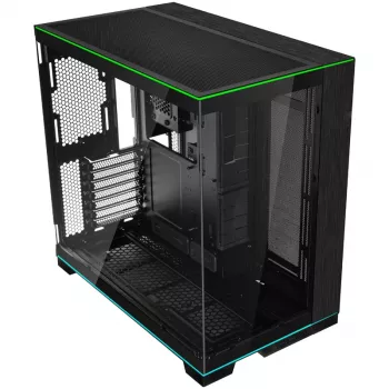 Lian Li O11DERGBX O11D EVO arvutikorpus klaasiga MIDI torn must RGB karastatud klaas