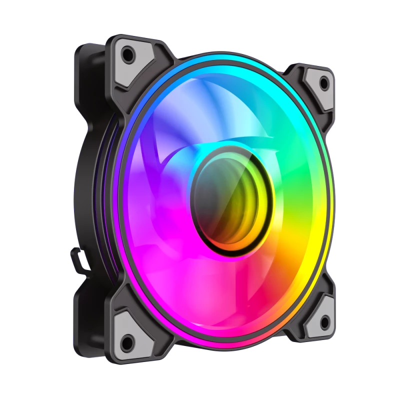 Gamemax | Korpusventilaator | DUAL RING INFINITY | Must