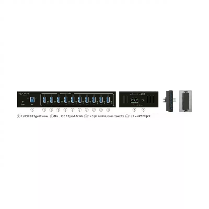 USB-jaotur DeLOCK 63919