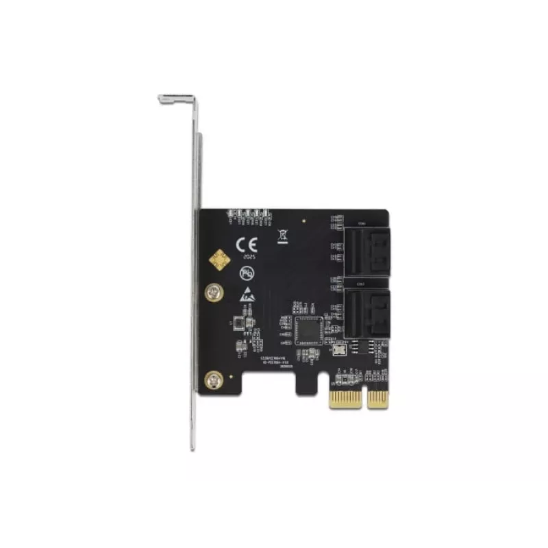 SATA PCI Express x1-kaart DeLOCK 90010 madalprofiilne kuju