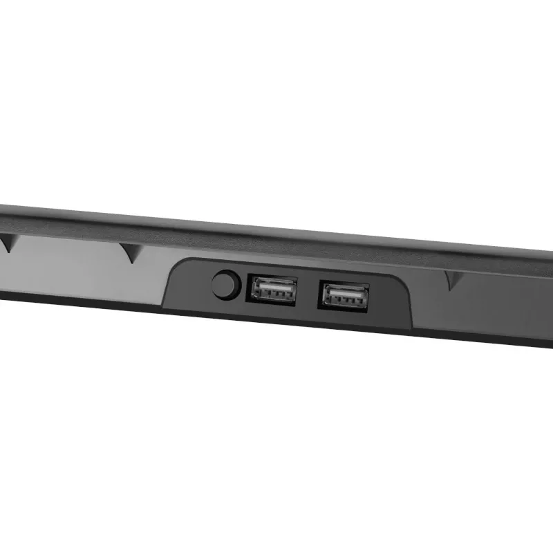 Sülearvuti jahutusalus DEFENDER NS-503 kuni 43,2 cm (17 tolli) sülearvutitele, 2 ventilaatorit, USB-toitega, must