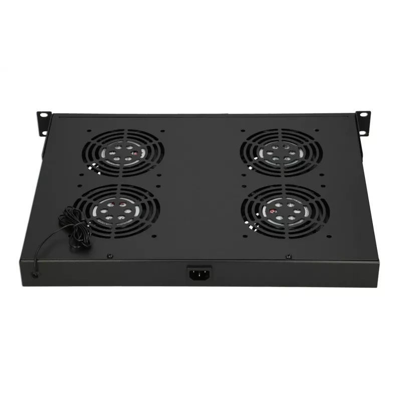 Ventilaatoripaneel Extralink 19 tolli 4 ventilaatorit termostaadiga