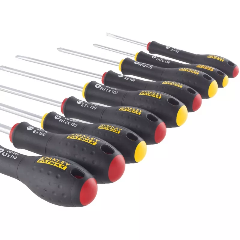 Käsikruvikeerajate komplekt STANLEY FATMAX FMHT65439-0 — sirged kruvikeerajad, erinevad suurused