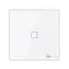 Sonoff T2EU1C-RF võrgulüüs/kontroller Valge Plastik Seinale paigaldatav 0,433 GHz