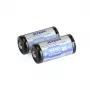 Laetav aku XTAR 16340 (CR123) Li‑ioon 3.7V 850mAh, 34 mm kõrgus, 1.6 cm läbimõõt