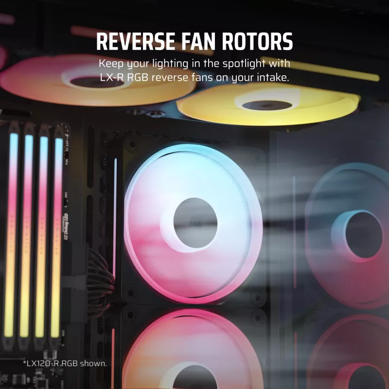 Ventilaator Corsair iCUE LINK LX140-R RGB