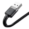 Baseus Cafule USB- Lightning-kaabel 2A 3m (must+hll)