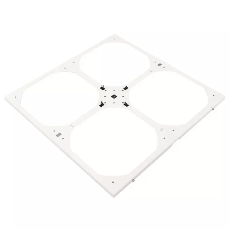 Radiaatori ventilaatoriraam Watercool MO-RA IV 400 — ühildub 200 mm ventilaatoritega, valge