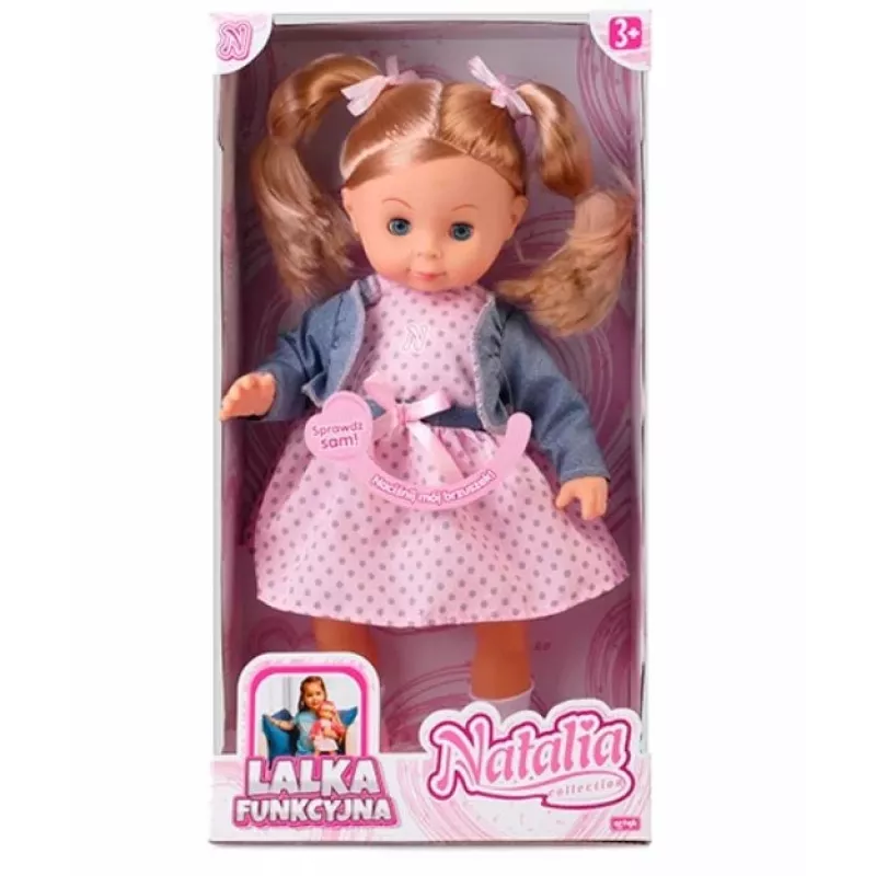 Nukk Artyk Natalia 39 cm poola kõnega — liigendatud mängunukk