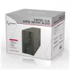 Gembird UPS-PC-1202AP katkematu toiteallikas (UPS) Line-Interactive 1.2 kVA 720 W 4 AC-pistikupesa