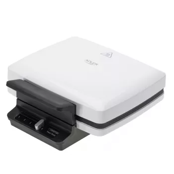 Vahvlimasin Adler AD 3085 — 1200 W, 2 ristkülikukujulist vahvlit 9×13 cm, reguleeritav temperatuur, mittenakkuvad plaadid