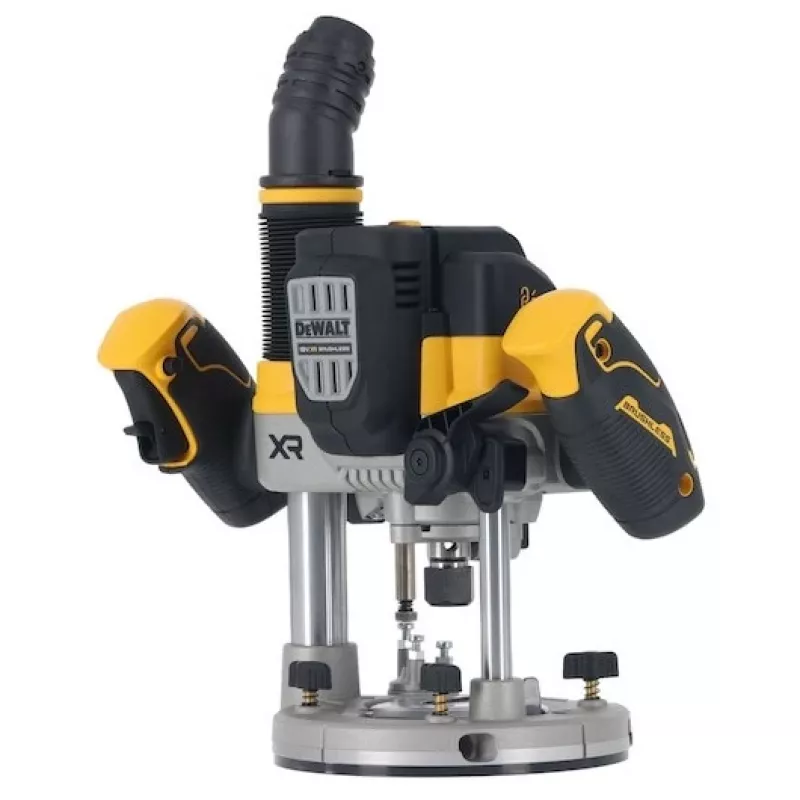 Põrandafrees DeWalt DCW620NT-XJ, akuga, harjadeta, 18V, 1600W väljund, 11–23k p/min, 12,7 mm padrun, tolmutoru, LED, 3,6 kg, karp
