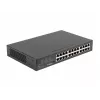 Haldamata kommutaator LANBERG RSGE-24 — 24× Gigabit Ethernet 1U, riiulisse paigaldatav, must
