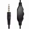 Juhtmega mängukõrvaklapid GEMBIRD MHS-03-BKRD — binauraalsed, ümberkõrvaklapid, 3,5 mm, 1,8 m kaabel, punane/must