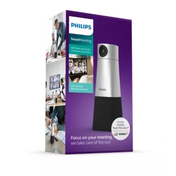Philips PSE0550 videokonverentsikaamera Must, Hõbedane 3840 x 2160 pikslit 30 kaadrit/s CMOS 25,4 / 2,8 mm (1 / 2,8 tolli)