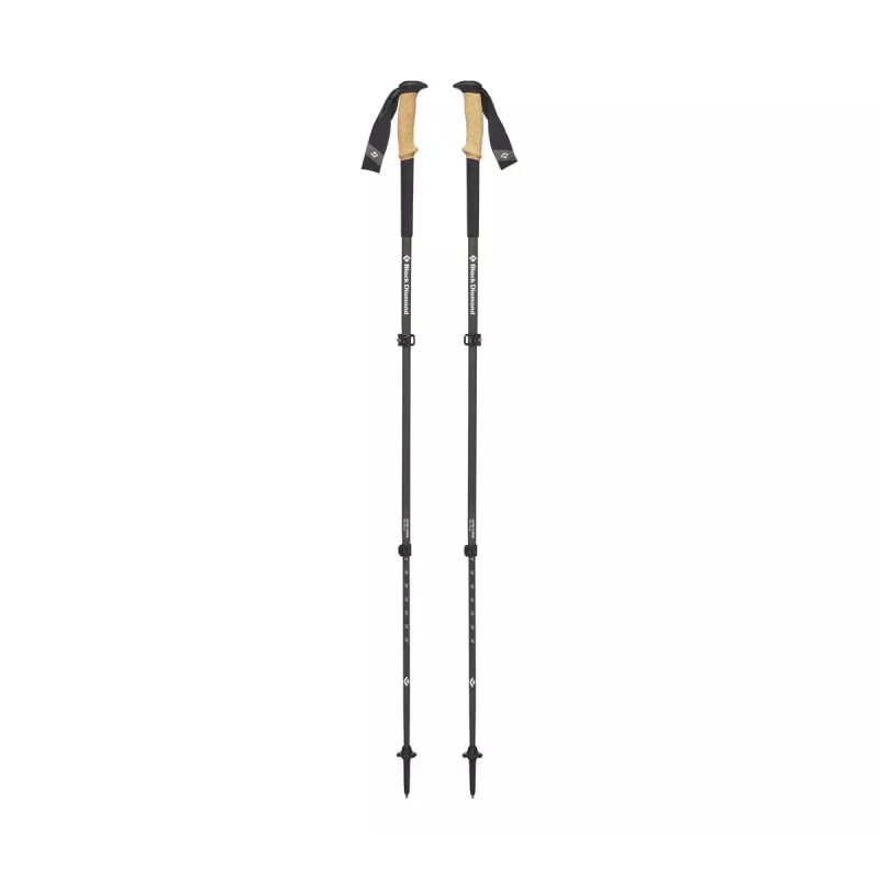 Must Diamond Alpine Carbon Cork matkakepp Unisex Teleskoop