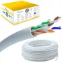 Võrgukaabel Extralink keerdpaar CAT6 UTP (U/UTP) V2 Siseruumidesse 100M Hall
