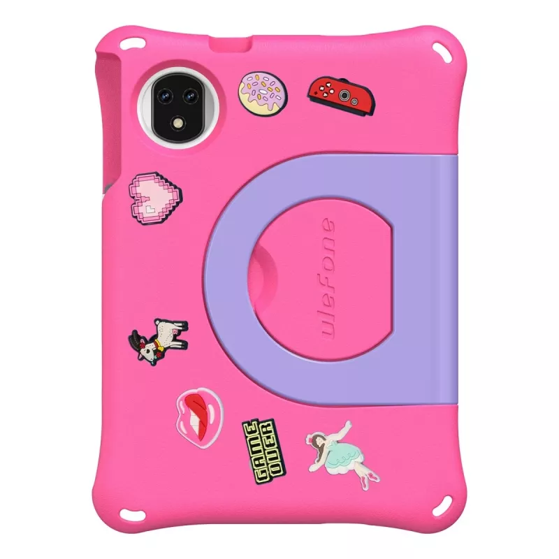 Tahvelarvuti UleFone Tab A9 Pro Kids — 4 GB muutmälu, 128 GB salvestusruumi, LTE, roosa