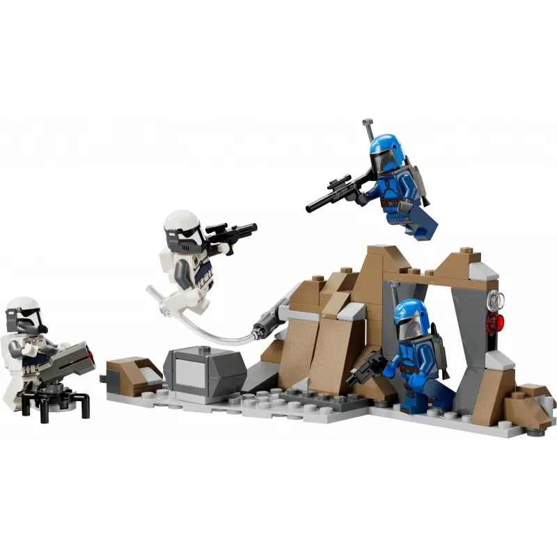 Ehitusmänguasi LEGO Star Wars Ambush on Mandalore Battle Pack 75373 — 4 minifiguuri, 109 osa, vanus 6+