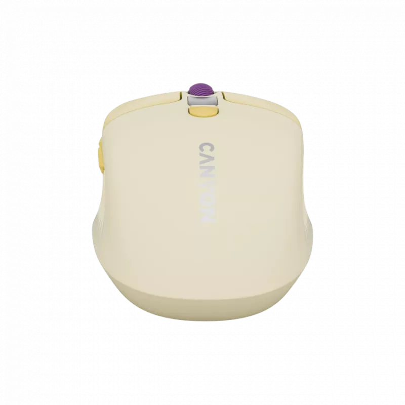 Canyon MW-26 - 2in1 juhtmevaba optiline hiir Bluetooth / 2,4 GHz - vaikne - 6 nuppu - 800/1200