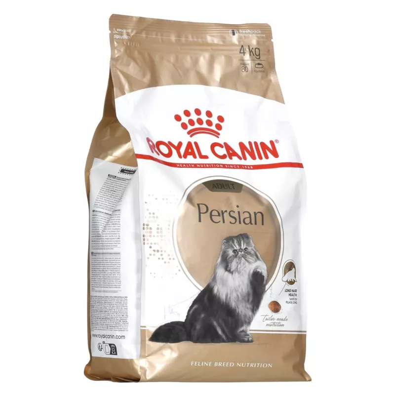 Kuiv kassitoit Royal Canin Persian 4 kg — täiskasvanud pärsia, kana, 30% valku, 22% rasva