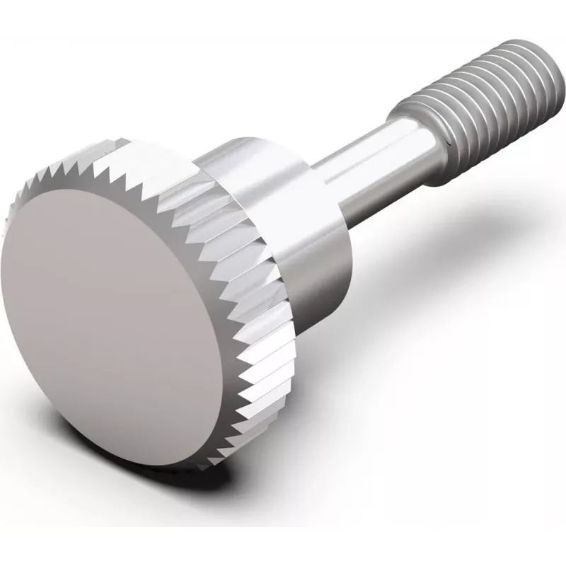 SCHROFF COLLAR SCR. KNURL. M2.5X12.3 (100) - Rack-Accessory (21101749)