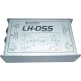 Passiivne DI-boks Omnitronic LH-055 1-kanaliga — passiivne otseboks instrumendi-/liinisignaali jaoks, 1 sisend, tasakaalustatud XLR-väljund