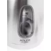 Elektriline veekeetja Adler AD1223 — 1,7 L, 2000 W, roostevaba teras mustade detailidega