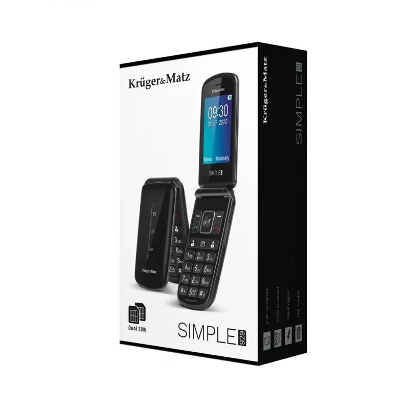 Mobiiltelefon Vega Simple 929 Dual SIM 5.0 tolli