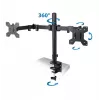 Esperanza ERW018 lauakinnitus kahe monitori jaoks 10-27'' kuni 8kg
